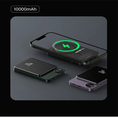 Magnetic Power Bank with Fast Charging for iPhone